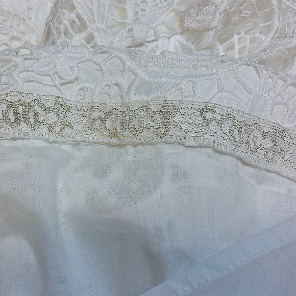 NEW Lilly Pulitzer Sienna Resort White Dress 2 Linings+Straps Lame Hem Sz16 R288 - Picture 14 of 15